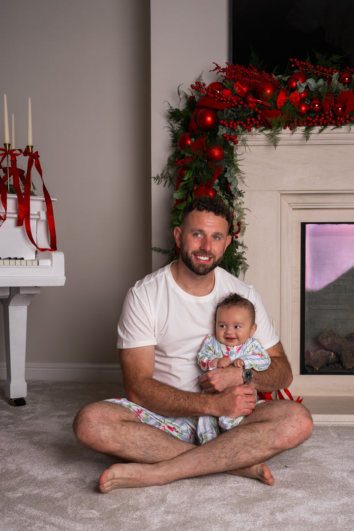 Mens Personalised Nutcracker Luxury Jersey Shorts Set