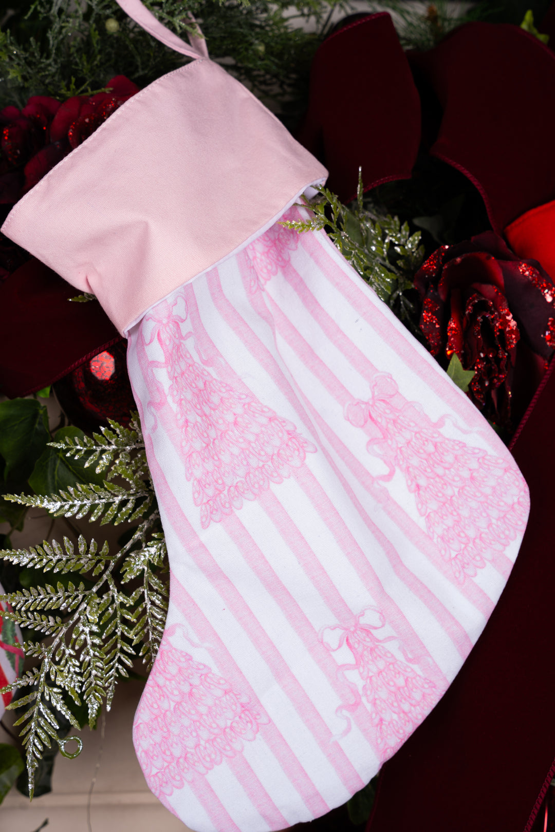 Christmas Ballerina Tree Stocking