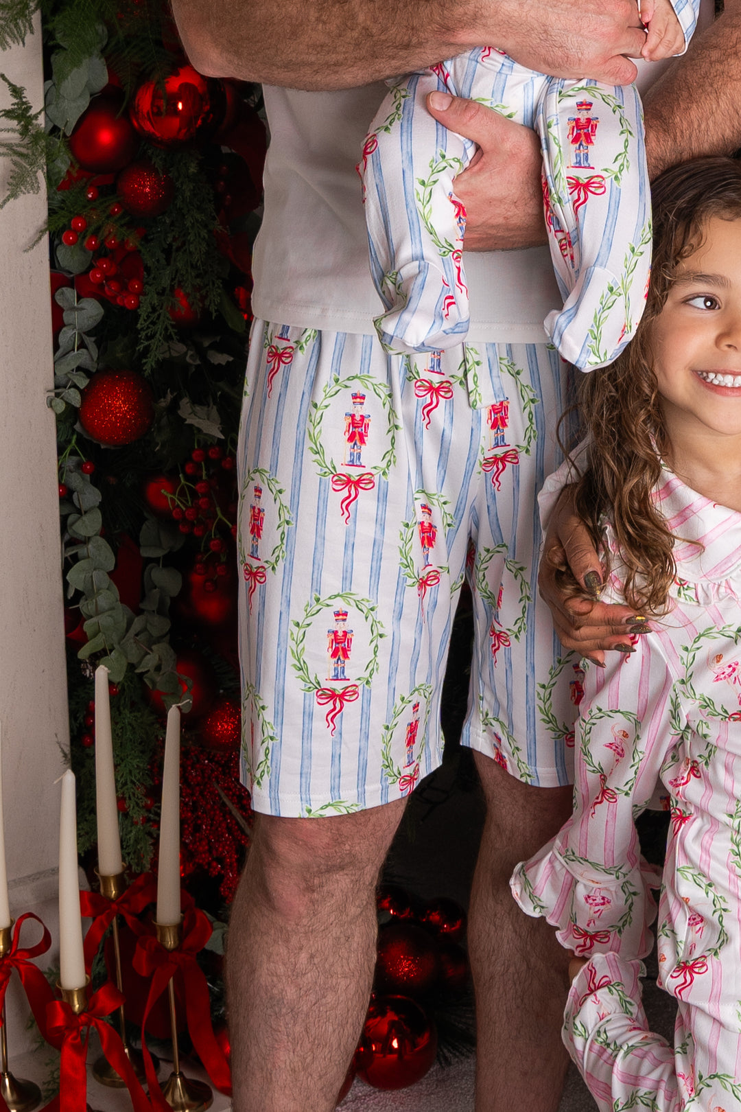 Mens Personalised Nutcracker Luxury Jersey Shorts Set