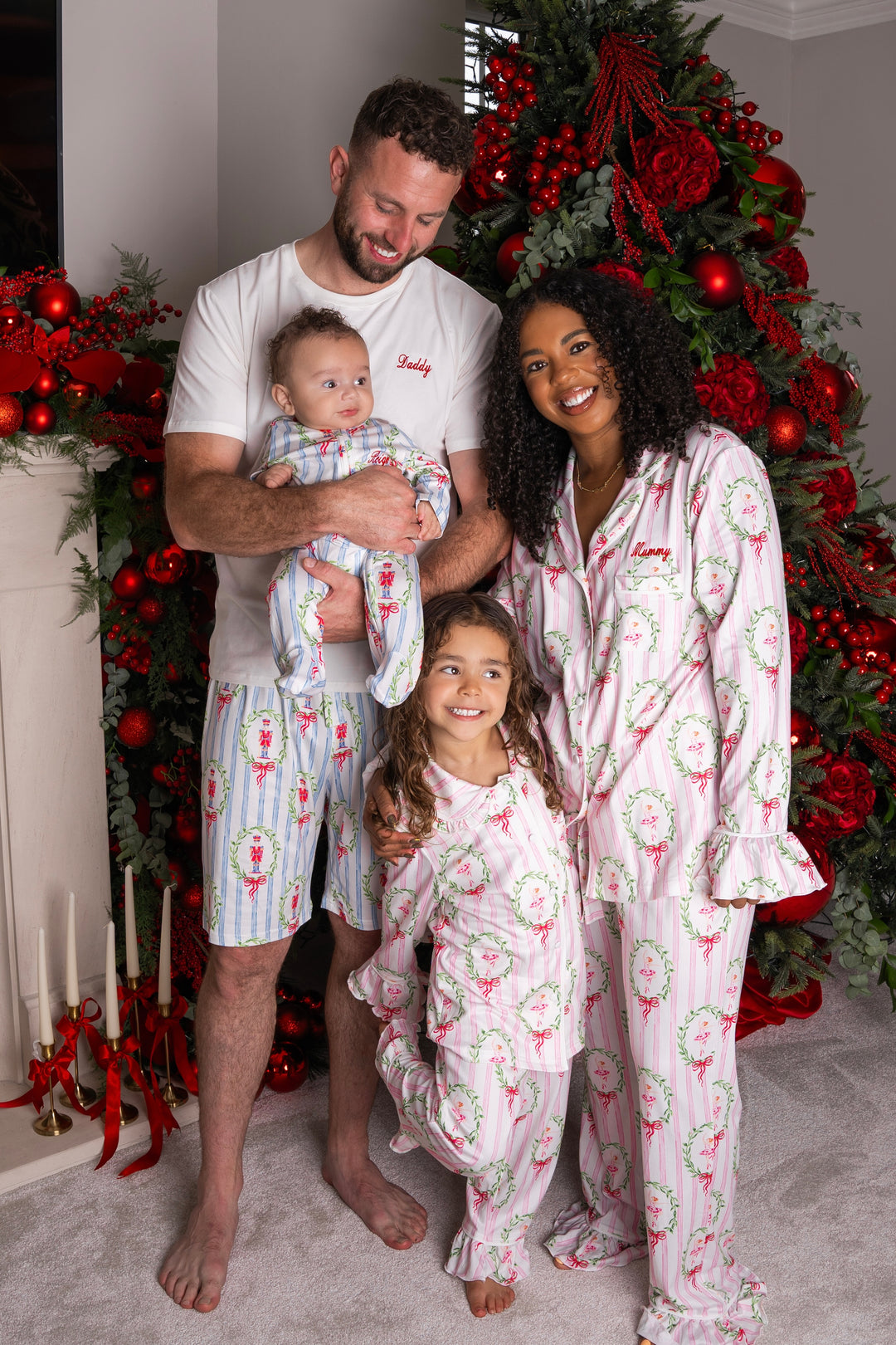 Mens Personalised Nutcracker Luxury Jersey Shorts Set