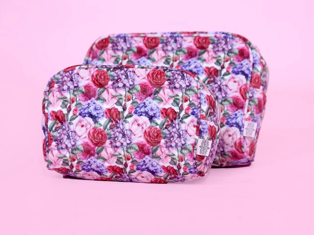 Bloom Cosmetic Bags - 2 Pack
