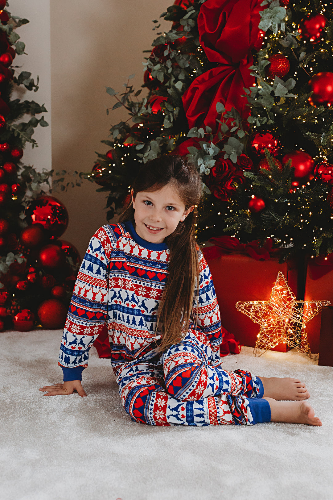 Childrens Unisex Fairisle Print Snuggle Fit Set