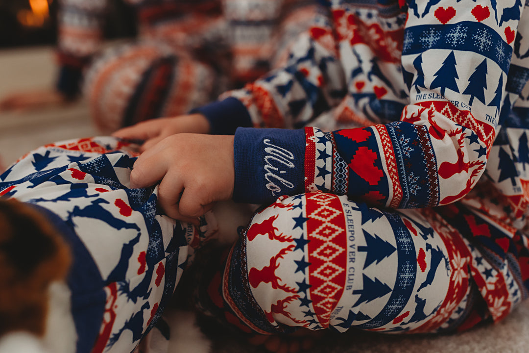 Childrens Unisex Fairisle Print Snuggle Fit Set