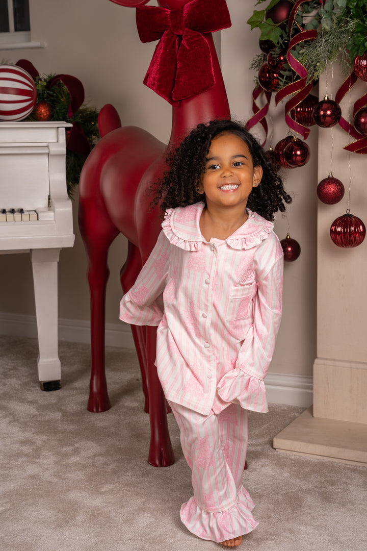 Girls Ballerina Tree Jersey Pants set