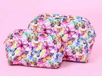 Introducing a range of cosmetic bags to The Sleepover Club with a beautiful butterfly print